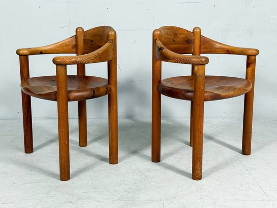 Image 1 of Set van 6 fauteuils van Rainer Daumiller voor Hirtshals Sawmill, Denemarken, jaren 70.