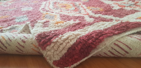 Image 1 of Handgeknoopt Berber kleed wol 150x245cm