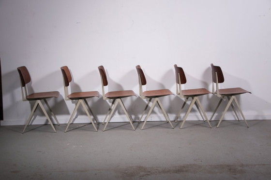 Image 1 of 6 sedie S16 di Galvanitas. Circa 1970
