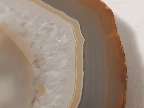 Image 1 of Polished agate ashtray