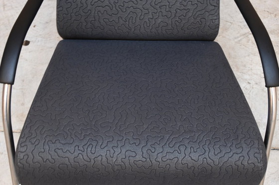 Image 1 of Harvink Mirakel Design-Sessel in einzigartigem grauen Stoff