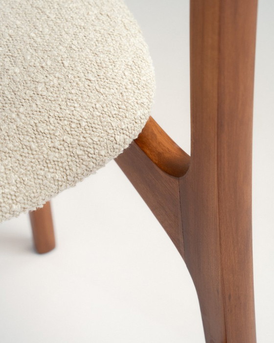 Image 1 of Vintage Mid-Century Dining Chair by Rajmund Hałas – Expertly Restored Vintage Piece