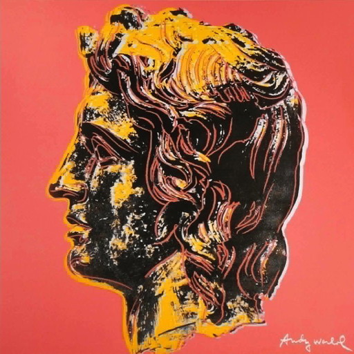 Litografía de edición limitada de Andy Warhol por CMOA, numerada a lápiz.