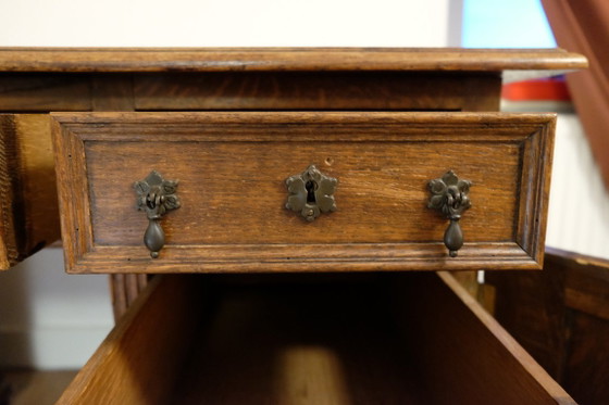 Antique wooden desk (photo 14 of 14)