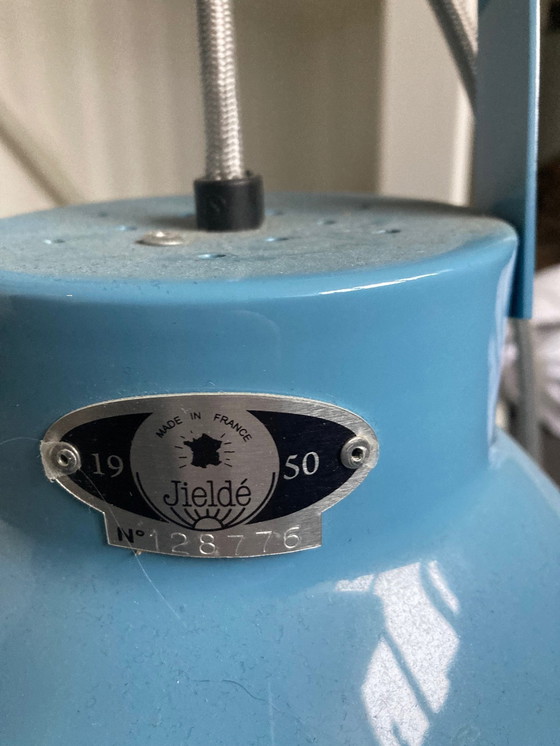 Image 1 of 3 lampade a sospensione Jielde Augustin XL, azzurro, alluminio