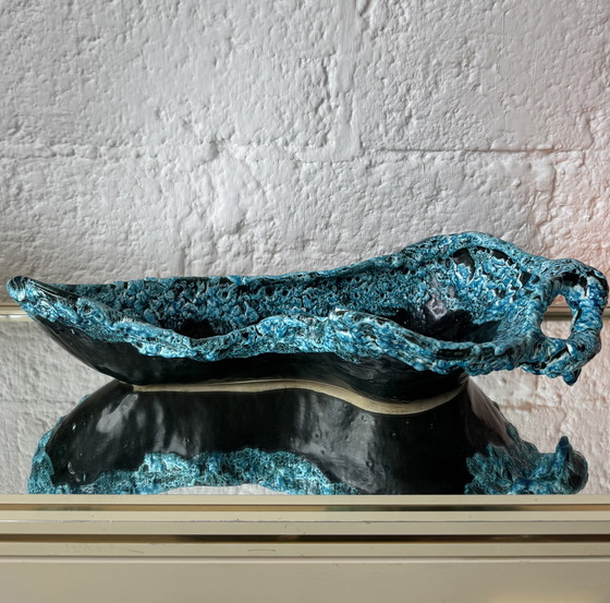 Image 1 of Large ceramic trinket tray from Luc Vallauris, 1960s