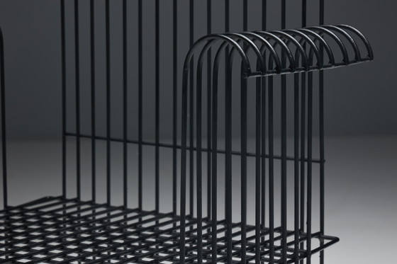 Image 1 of Modernistisches Gartenset aus Metalldraht, Frankreich, 1970er Jahre