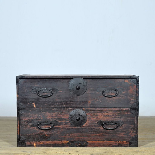 Japanse Tansu ladekast, circa 1890