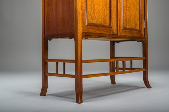 Image 1 of Mobiletto Art Nouveau con specchio, 1890