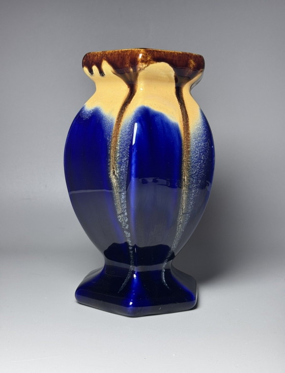 Art Deco Vase — Faïencerie de Thulin, Belgium, 1920s–1930s – Ceramic (photo 4 of 13)