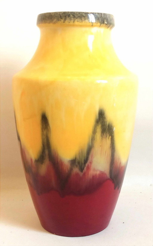 West Germany ceramic vase Height 40 cm