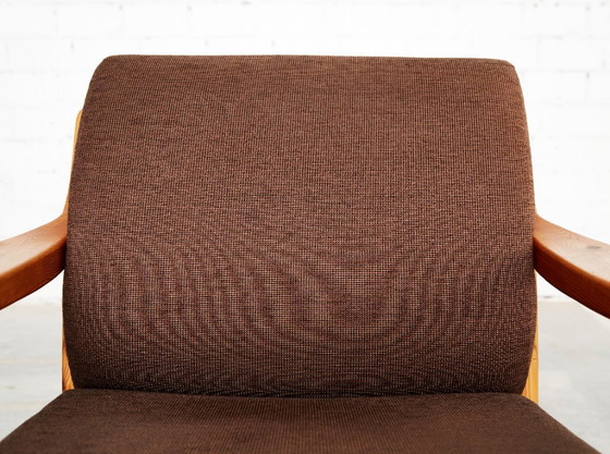 Fauteuil et tabouret en pin de style danois moderne par C. F. C. Silkeborg – Wood (photo 19 of 20)