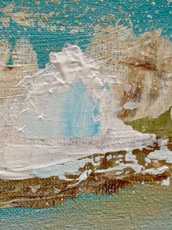 Image 1 of Roads – panoramic semi-abstract seascape | diptych