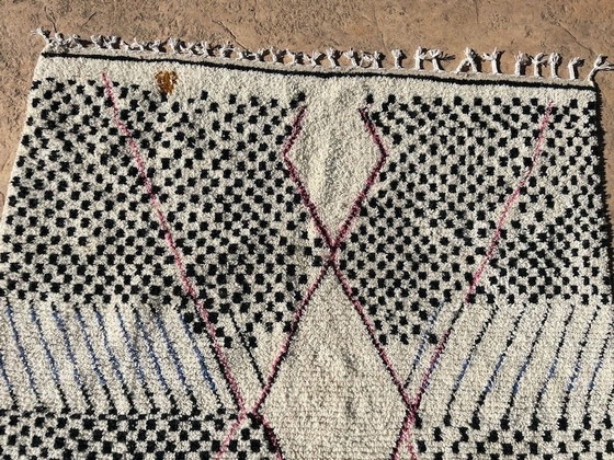 Image 1 of Tapis en Laine Pure Fait Main Traditionnelle Taille 150/250 cm