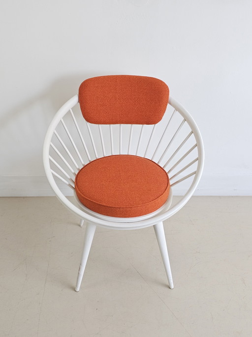 1x Chaise Circle Yngve Ekström pour Swedese