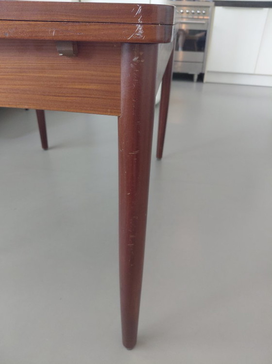 Image 1 of Vintage wooden extendable table