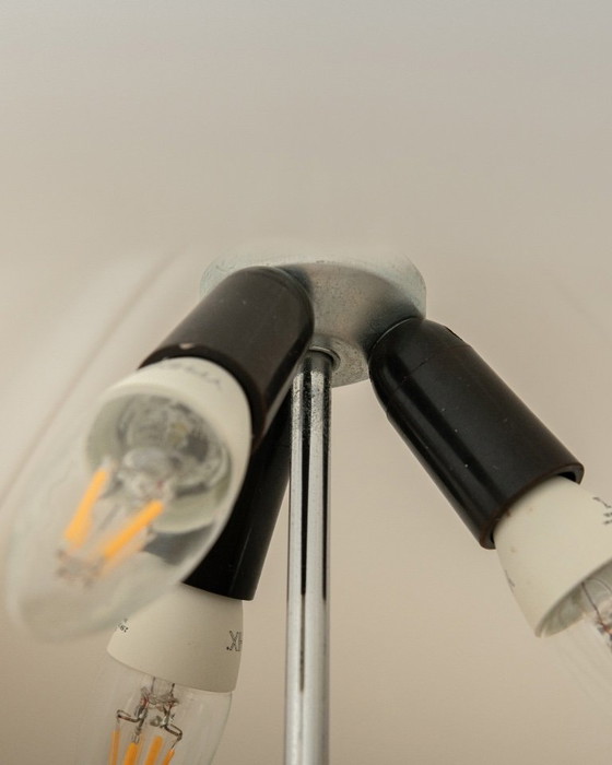 Quadrifoglio Table Lamp by Ufficio Progetti for Harvey Guzzini, Italy, 1970s – iGuzzini, Chrome (photo 11 of 14)
