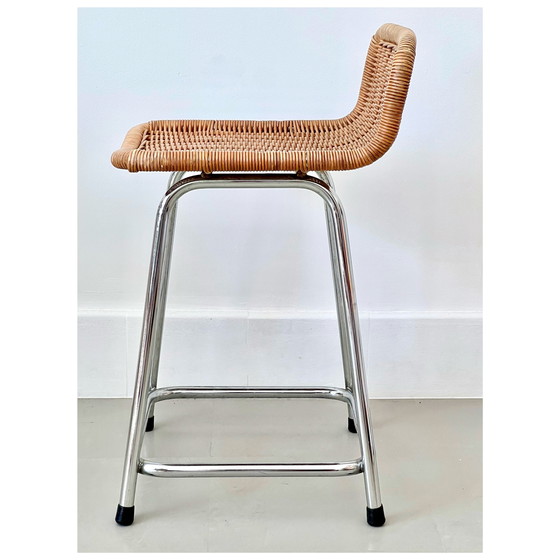 Image 1 of Barkruk vintage, Dirk van Sliedregt, Pays-Bas années 1970 (4 beschikbaar)