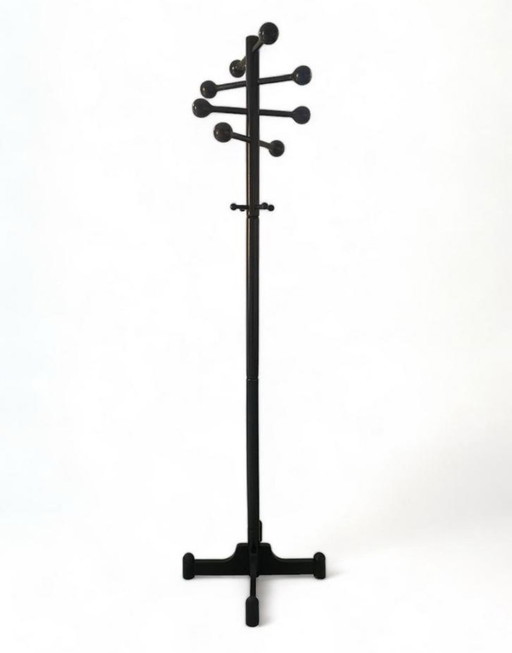 Vintage wooden designer coat rack