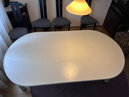 Tavolo da pranzo Vitsœ 621 - Dieter Rams - con prolunga - Vintage