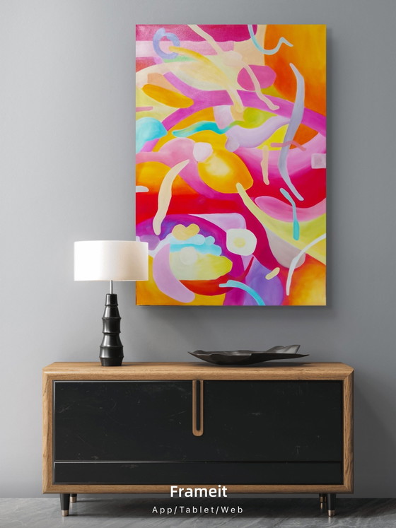 Image 1 of Acrylic painting #summer 144x100cm