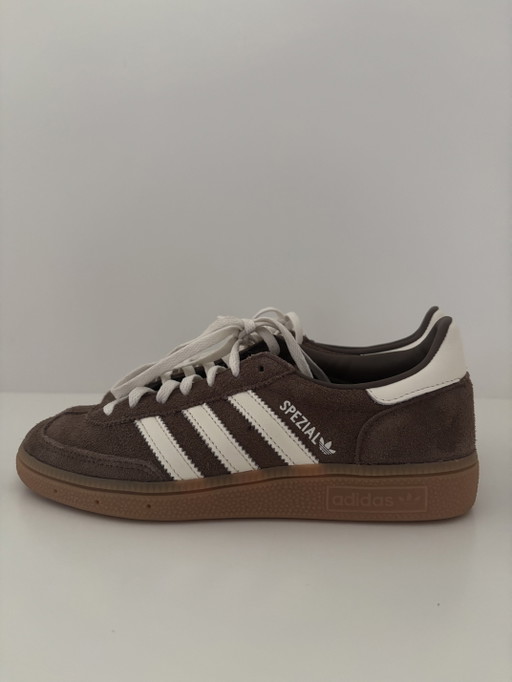 Sneakers Adidas Spezial - Marrone con strisce bianche – cadeaus, Suede