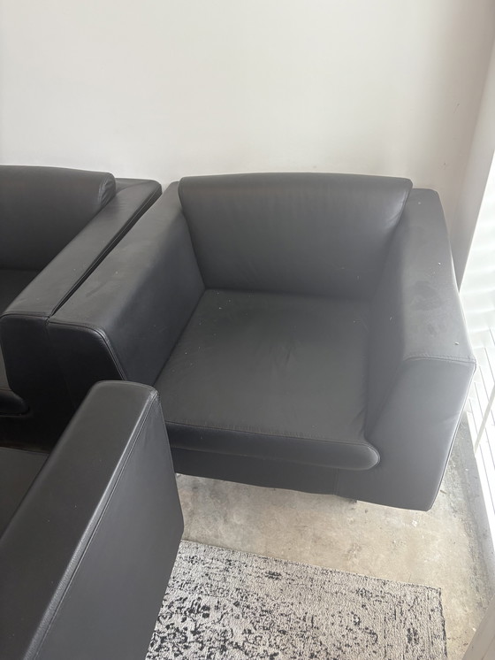 Image 1 of Zwarte fauteuils