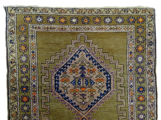 Image 1 of Semi-antique Kazak runner - 375 x 113 - Hand-knotted