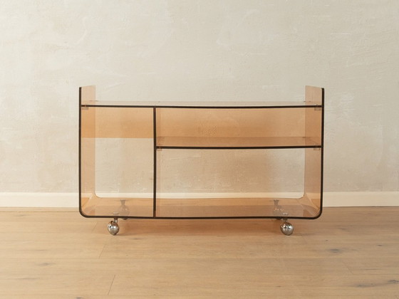 Image 1 of Mobile Hi-Fi in acrilico stile Space Age anni '70, Michel Dumas, vintage