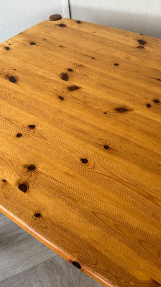 Image 1 of Vintage pine dining table