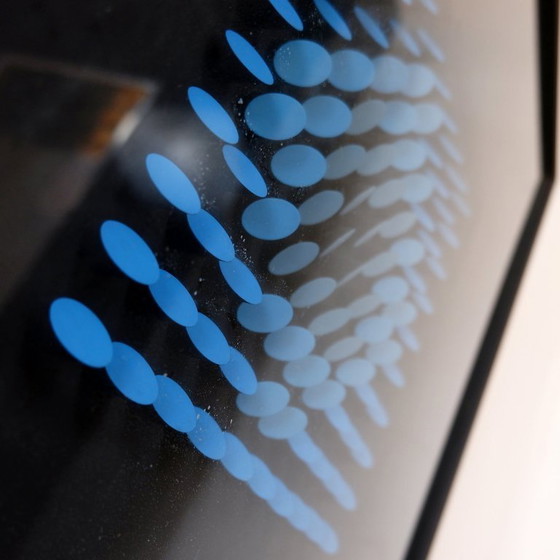 Image 1 of Composition bleue en relief - XXe Dans l'esprit de Luis Tomasello