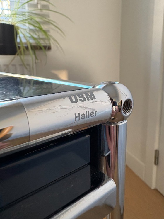 USM Haller Sideboard – Metal, Chrome (photo 3 of 5)