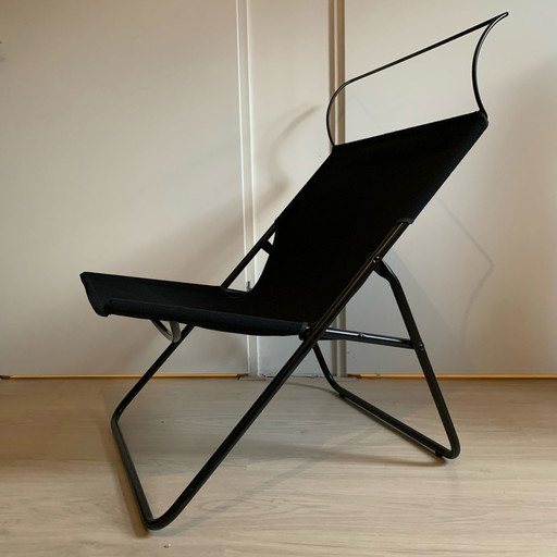 Vintage Loungesessel mit Rohrgestell von