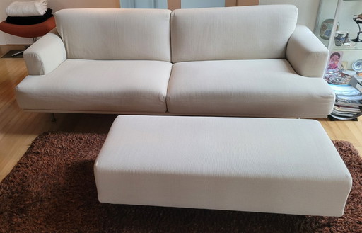 Cassina Nest 3-seater sofa + pouf