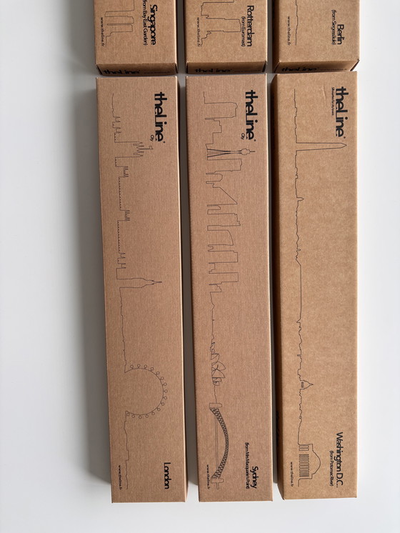 Image 1 of Silhouetten skyline metal