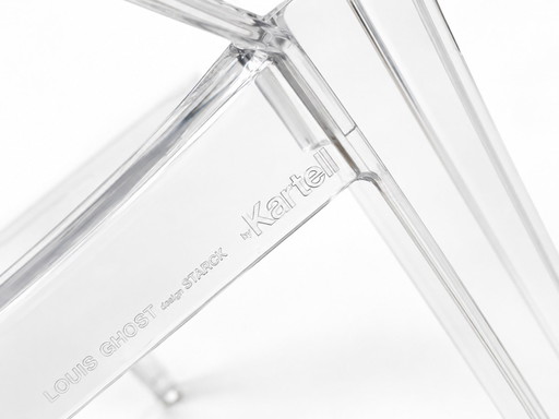 8 chaises Kartell Louis Ghost - Philippe Starck