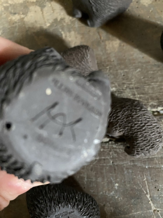 Danish vintage hedgehogs. Ellen Karlsen – Sculpture, Ceramic (photo 12 of 15)