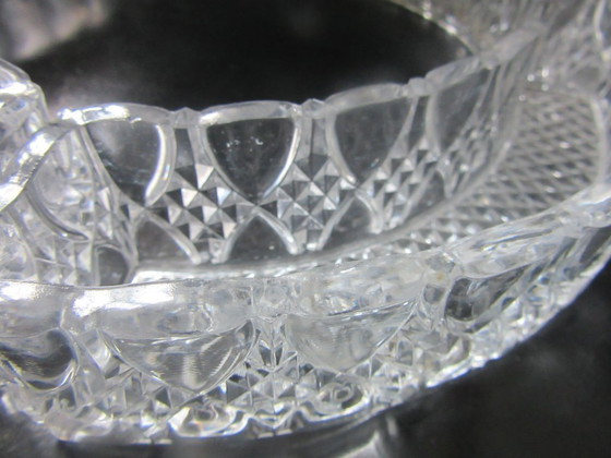 Image 1 of Centrotavola modulare vintage in cristallo tagliato o vetro pesante, modello MCM 250726