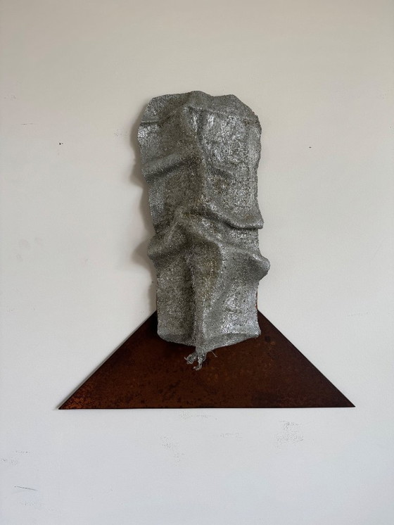 Image 1 of One-of-a-kind Textural Wall Sculpture Caribbean Artist