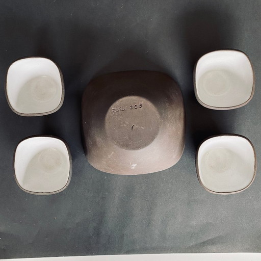Set di 5 pezzi in ceramica Ravelli (modello 205)