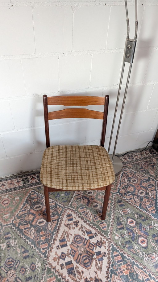 (tavolo da pranzo) sedia design danese 1960 legno di teak