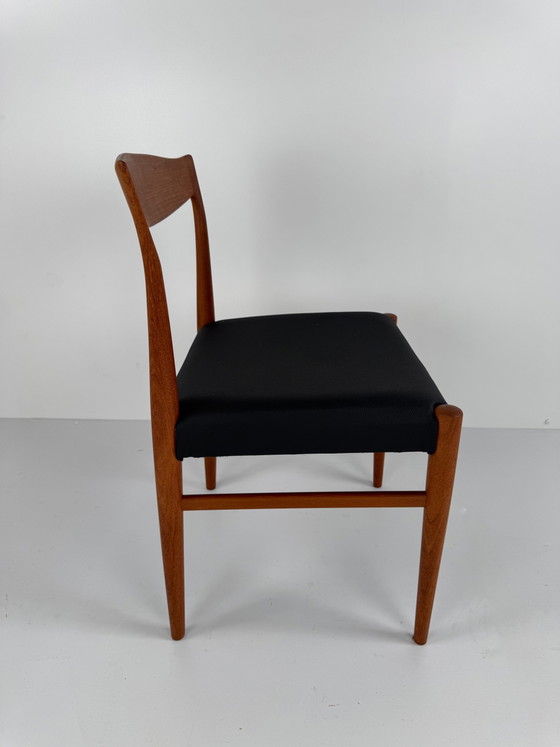 Image 1 of Set of 5 Danish Dining Chairs, attributed to Arne Hovmand-Olsen, Denmark, 1960s