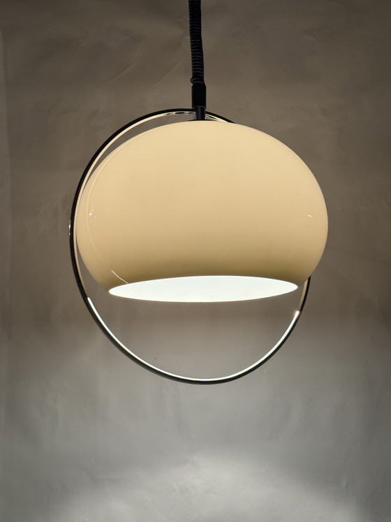 Image 1 of Grande suspension champignon vintage de Massive, design futuriste, années 1960/1970