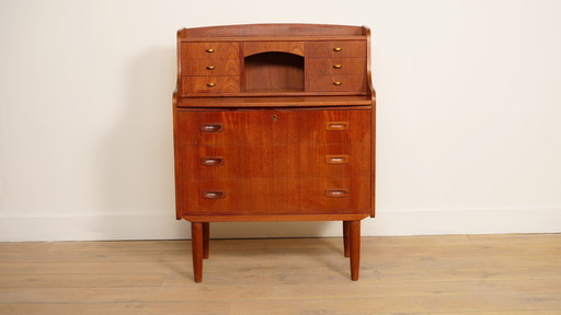 Secretaire vintage | danois | teck | avec miroir