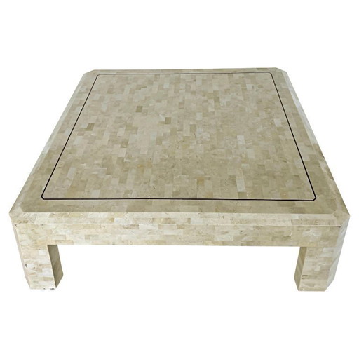 Table basse Maitland-Smith Tessellated Stone