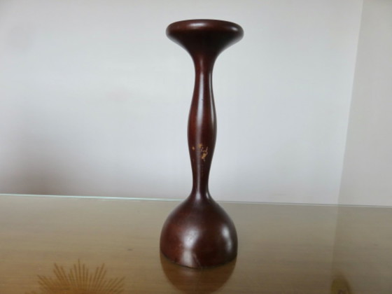 Image 1 of Pair of imposing Scandinavian candlesticks, 70s/80s