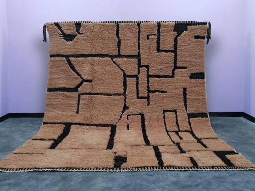 Tapis en laine fait main – coloris personnalisables 250cmx200cm