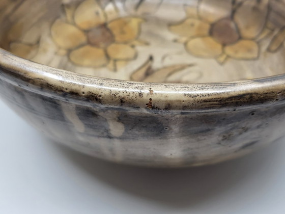 Image 1 of Gran cuenco de gres de Vallauris Côte-d'Azur Francia 1970