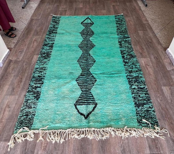 Image 1 of Alfombra decorada hecha a mano, 250 cm x 150 cm
