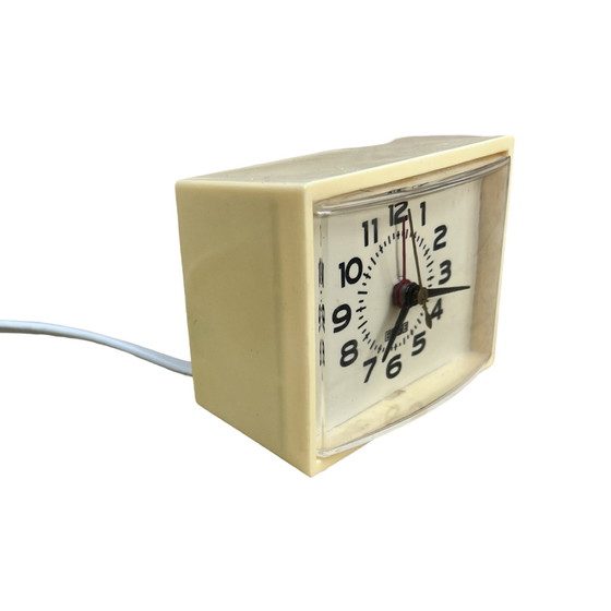 Image 1 of Modernist electric alarm clock ESGE, Germany, 1970s.